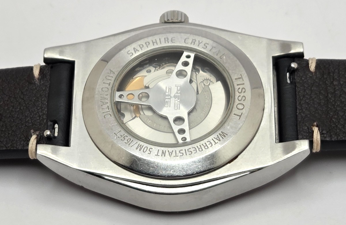 Tissot PRS 516 Men’s Automatic Watch blue dial ref T91.1.483.51 works 40mm case