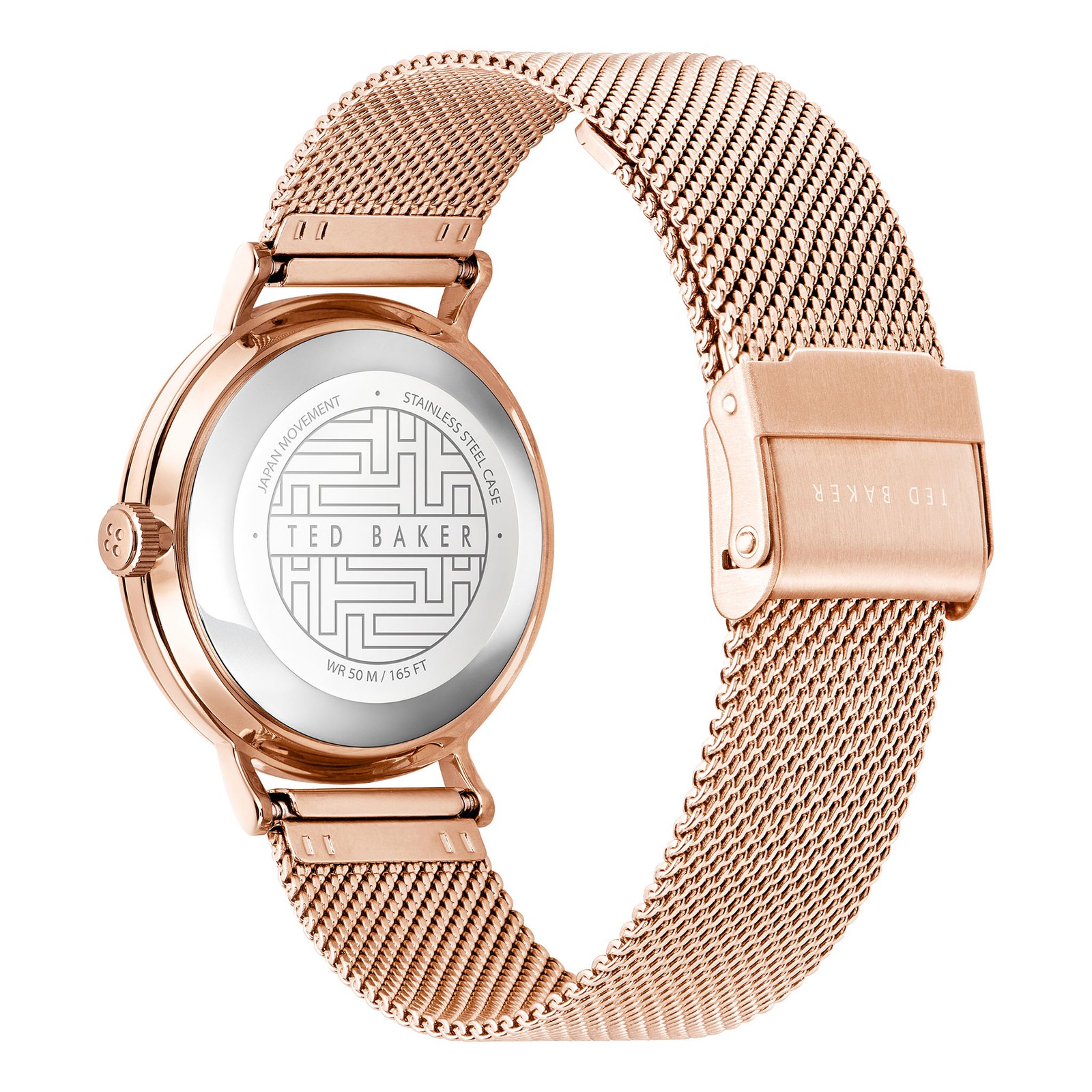 Ted Baker Ladies Phylipa Flamingo Rose Gold 37mm Watch BKPPHF019