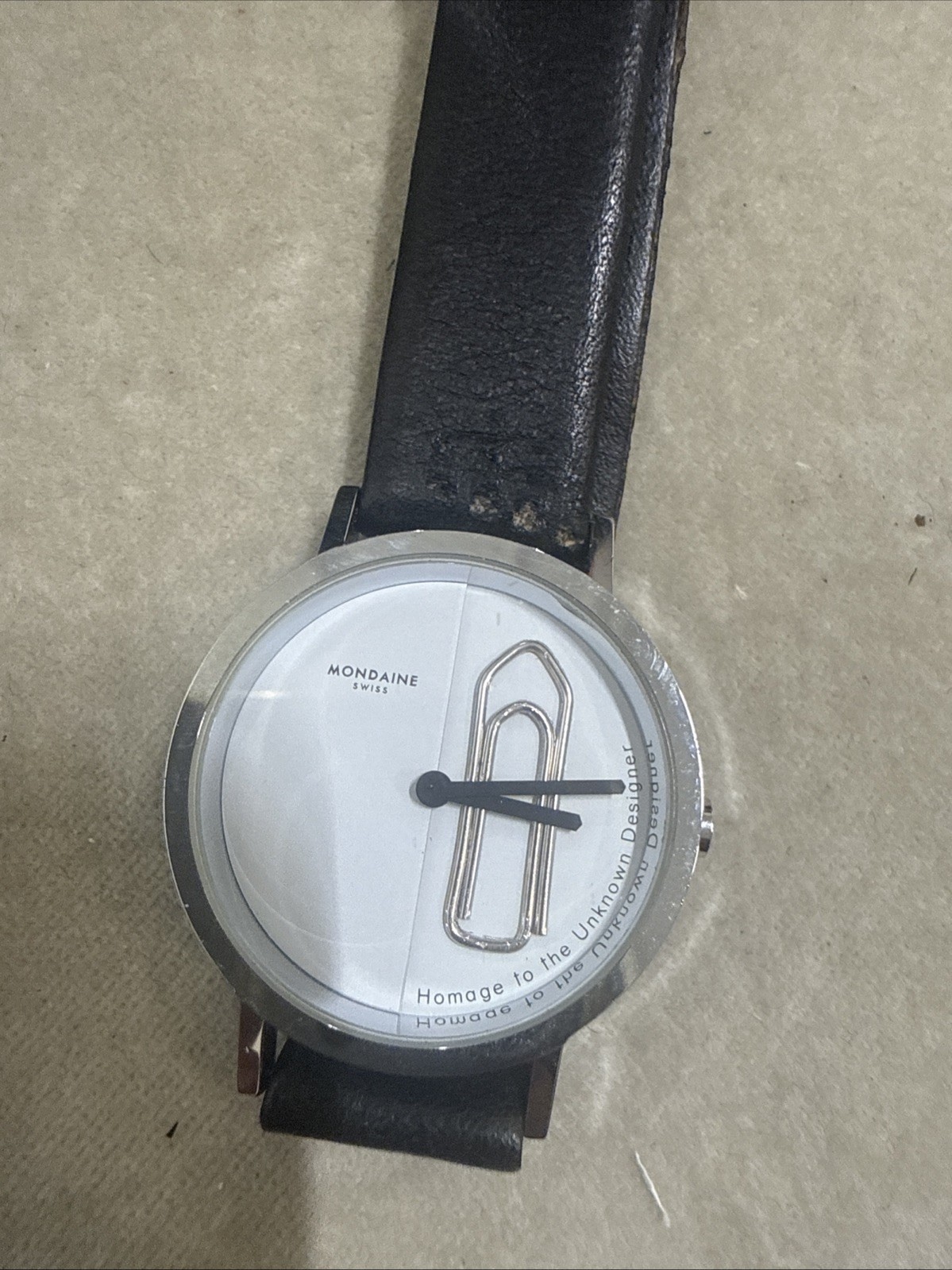 mondaine watch