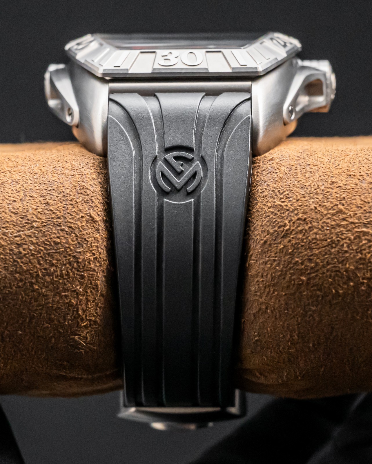 Franck Muller Conquistador Sport GPG Box Gray/Red Dial 8900 SCDT GPG TTGR
