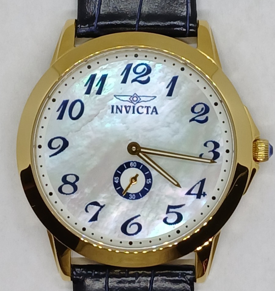Vntg, Invicta LTD ED, 0396, Gold, Men, 42 mm, LK NW – Read More Below!