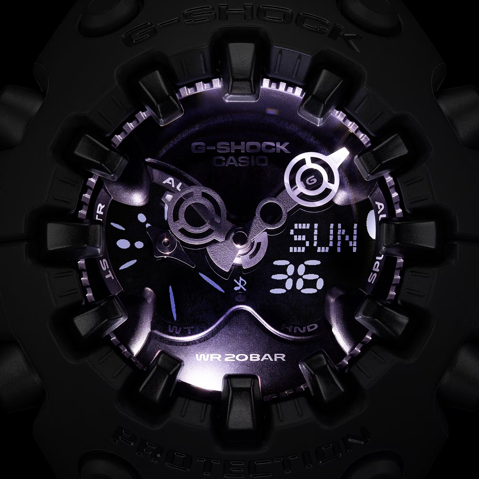 Casio G-Shock GA-V01-1ADR Unique Alien Series 20 ATM Waterproof Digital Watch