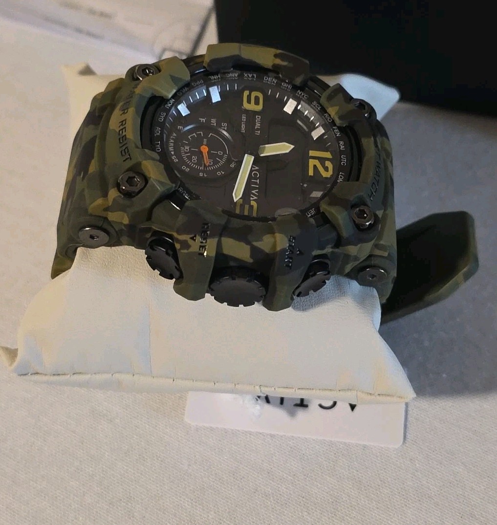 Activa X Invicta BlackOps Digital Men’s Watch – 56mm SKU#:ACW1637-004 . New