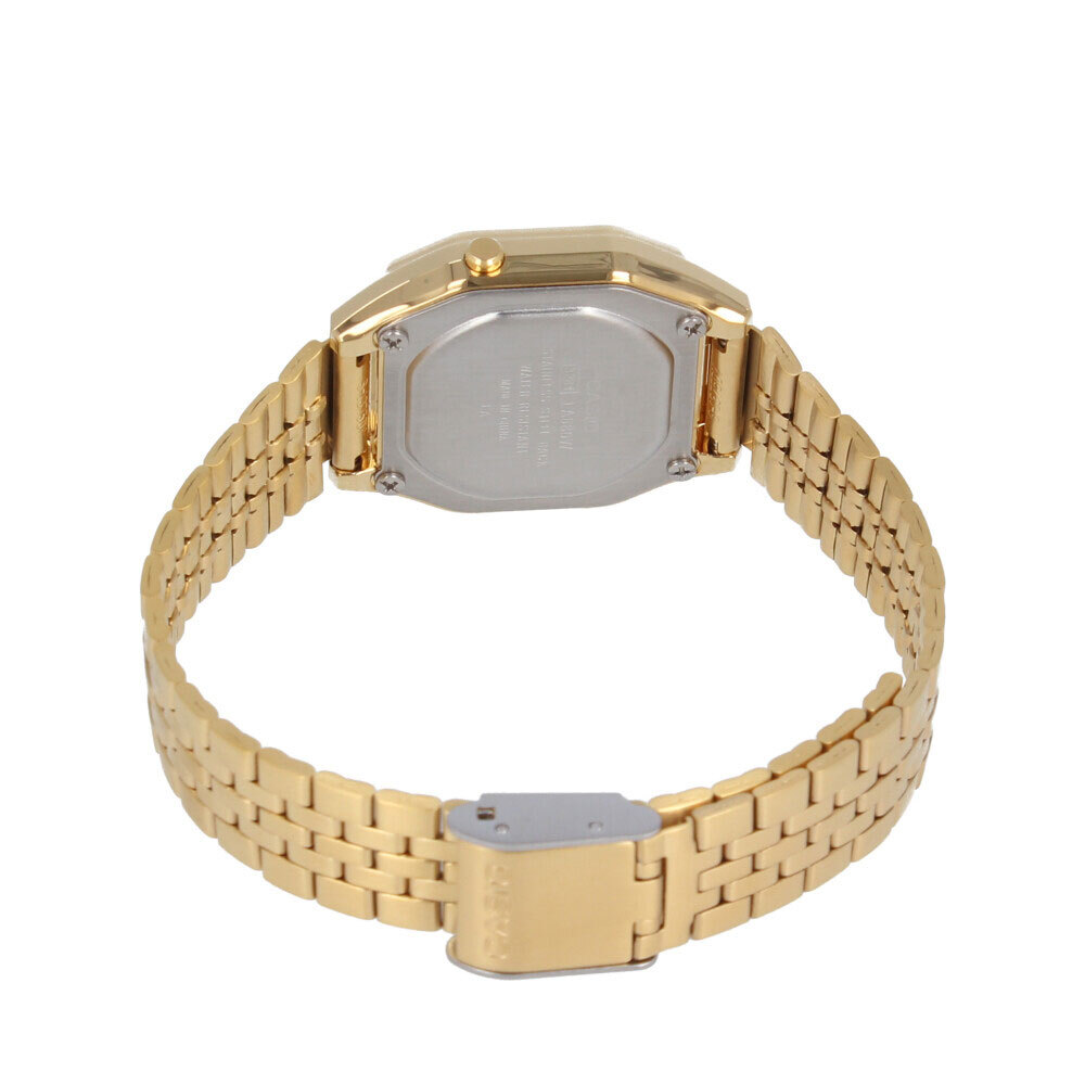CASIO LA680WGA-9 Digital Quartz Resin glass Gold Gold