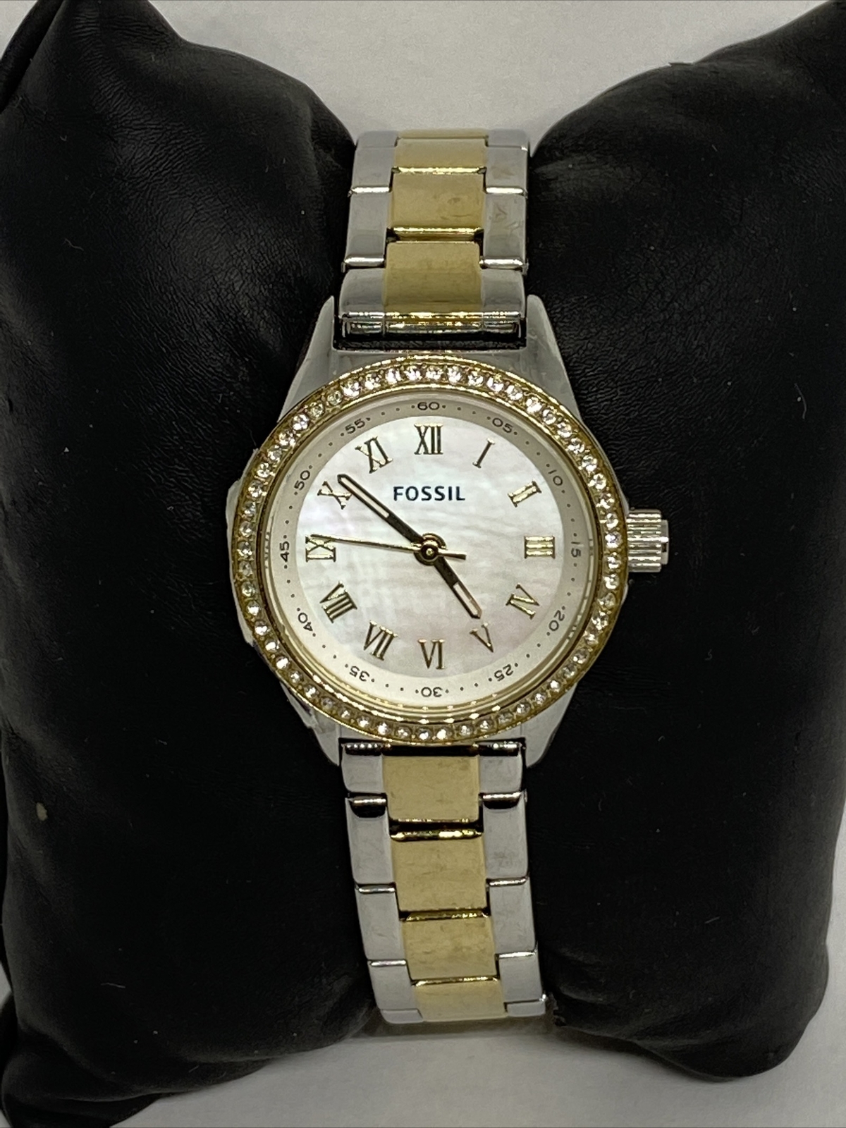 Fossil BQ3298 Women’s Two Tone Stainless Steel Analog Dial Wrist Watch EY642
