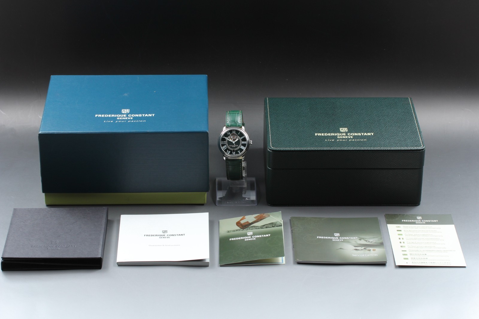 Frederique Constant FC-315DGS3P6 Limited Heart Beat Green Auto NEAR MINT w/ Box