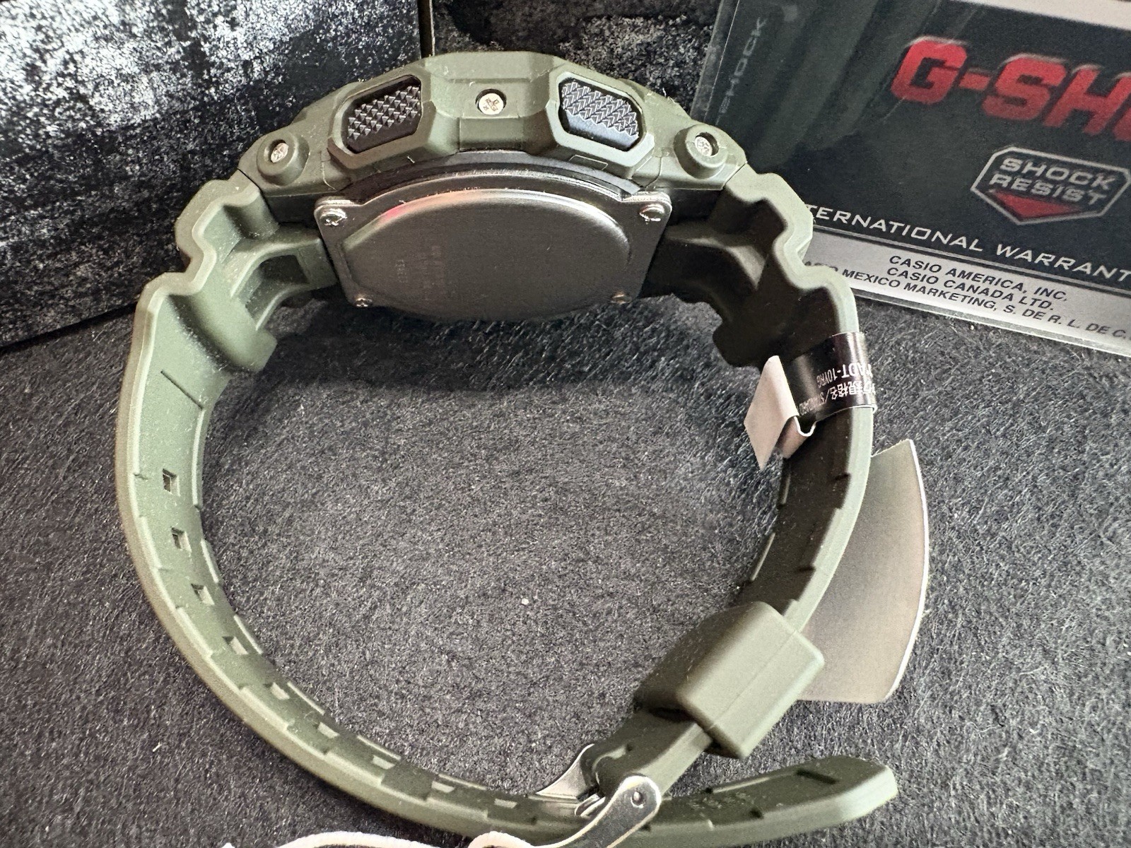 Casio G-Shock GD-010-3 Military Olive Green Digital Watch 10 Year Battery GD-010
