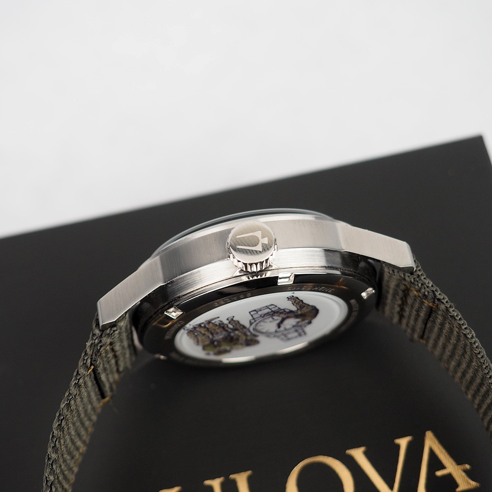 Bulova Hack 96A259 VWI Special Edition Black Dial Automatic Men’s Watch