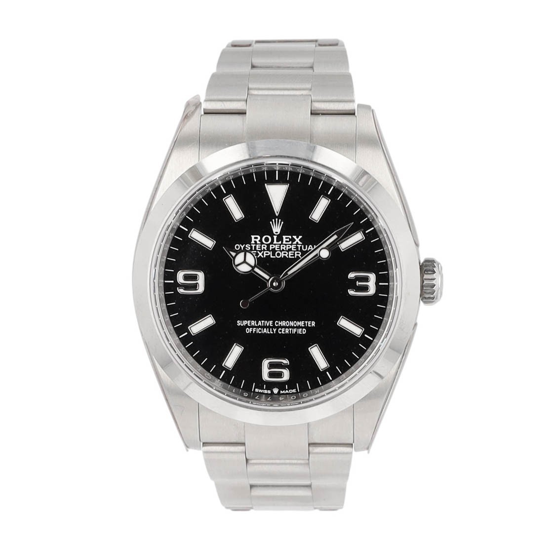 Rolex Explorer 124270 36mm Stainless Steel Black Dial Oyster Automatic Watch
