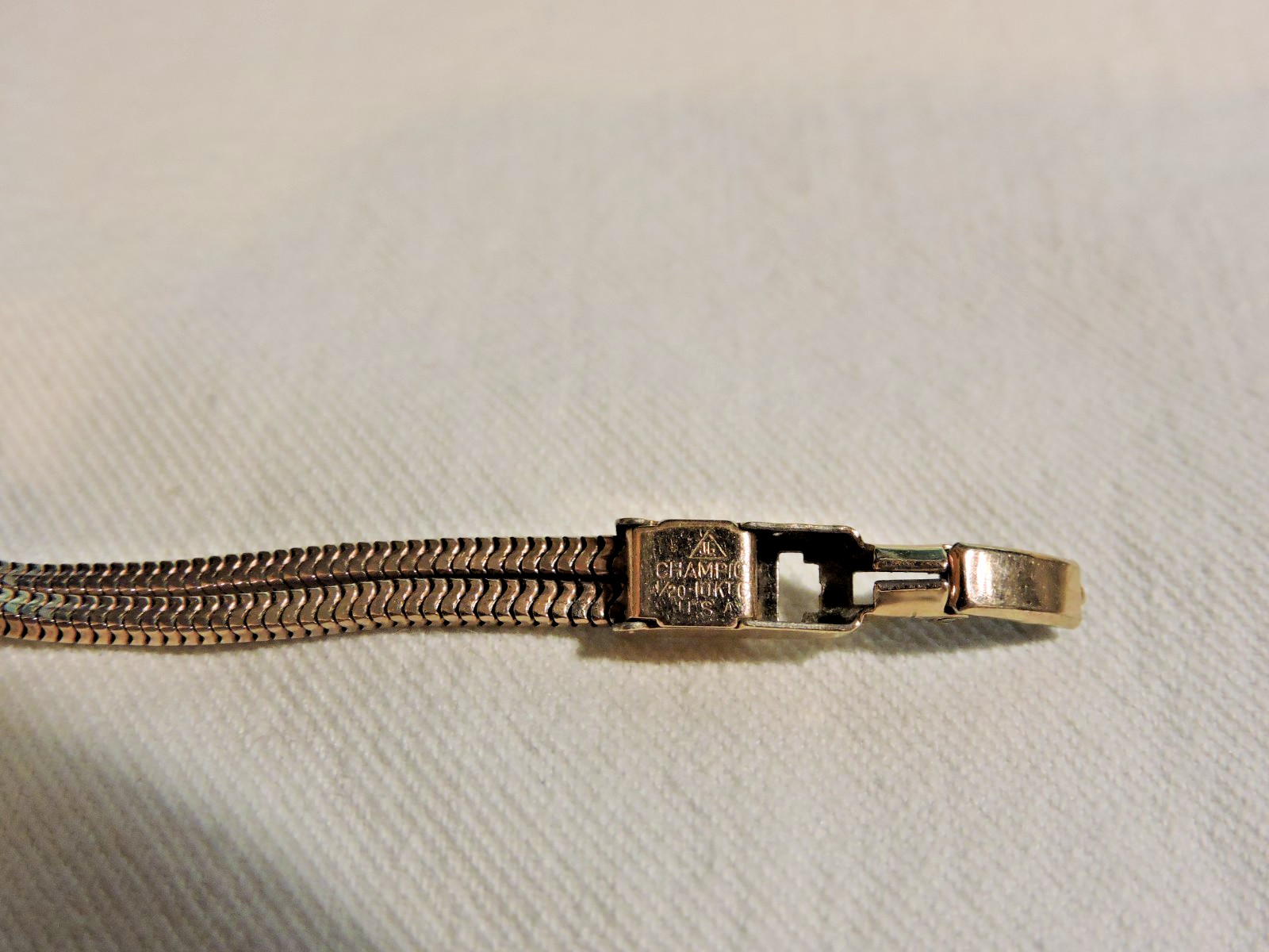 Art Deco Helbros 14k SOLID Rose Gold Watch Ruby & Diamond 1950’s, KEEPING TIME!