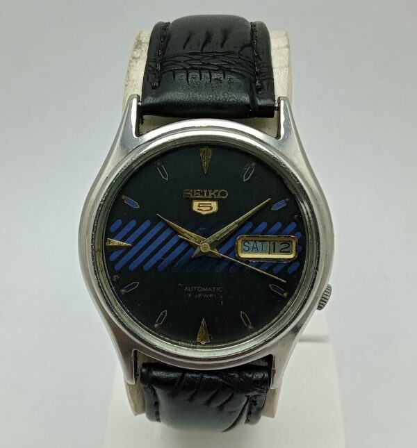 Seiko 5 Automatic 7009-6001 Day/Date Blue Dial Vintage Men’s Watch