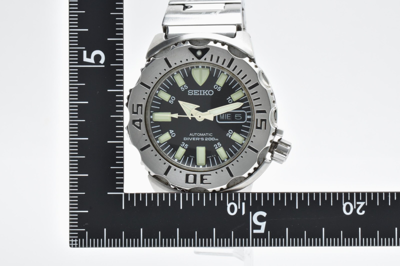 ▶️Seiko Black Monster Gen 1 SKX779 7S26-0350 Automatic Diver’s 200m Men’s Watch