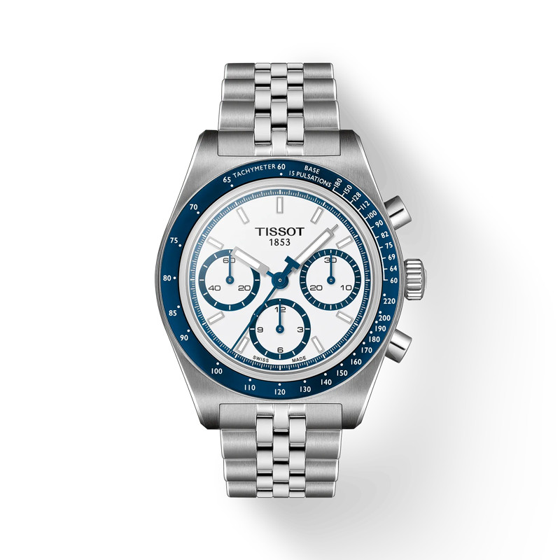 Tissot PR516 Automatic Chronograph 41mm White Dial Watch T1494621101100