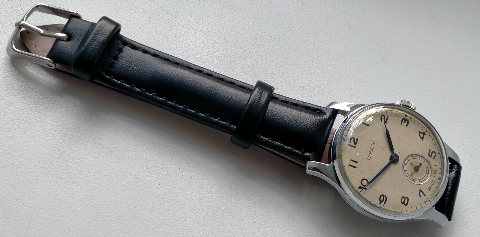 Pobeda 2602 TTK-1 Model CHN-802K Vintage Original Soviet Watch TTK-1 1953