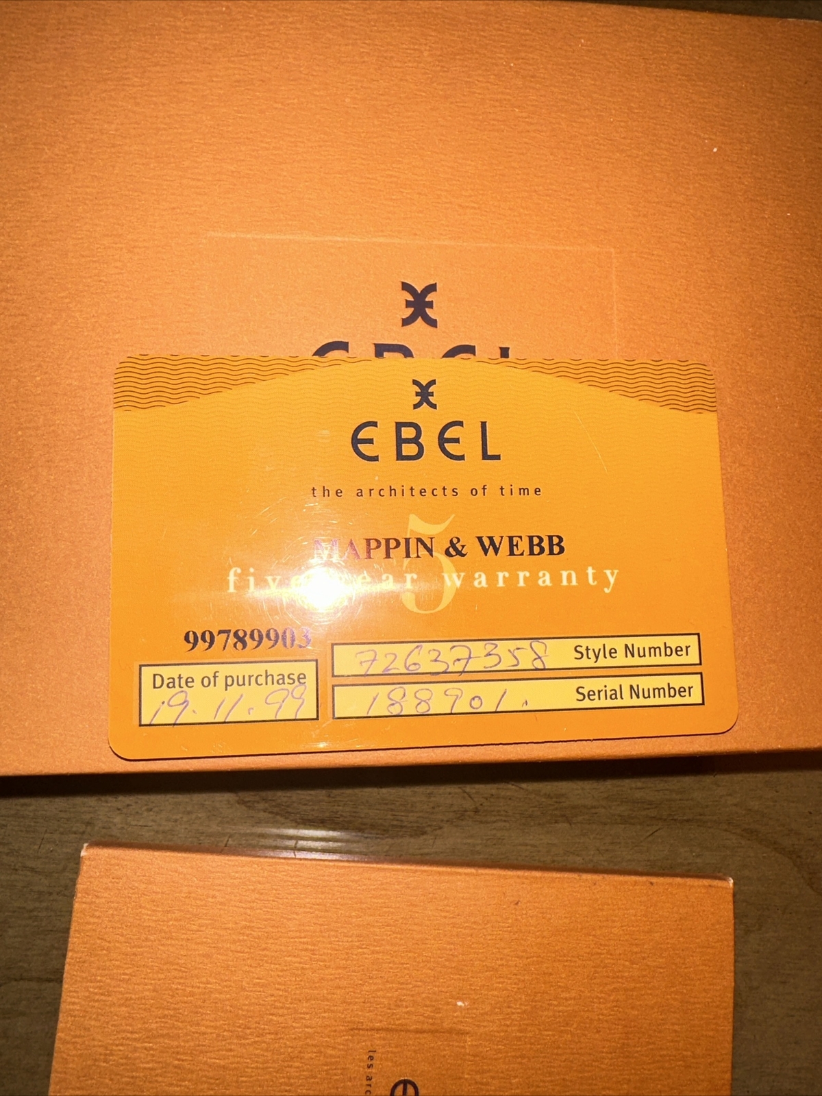 Ebel 1911 Women’s Watch 1 1/16in Steel /750 Gold Pearl Diamonds Rarity 188901