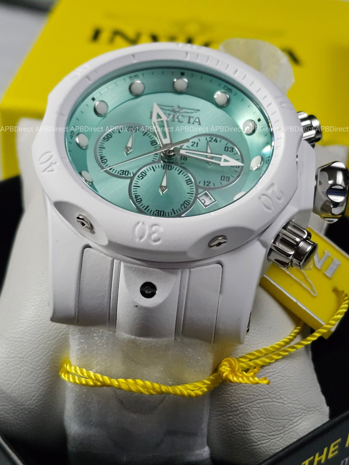Invicta – AQUA PLATED Venom PHANTOM – 54mm AQUA Blue Chronograph – Mens Watch