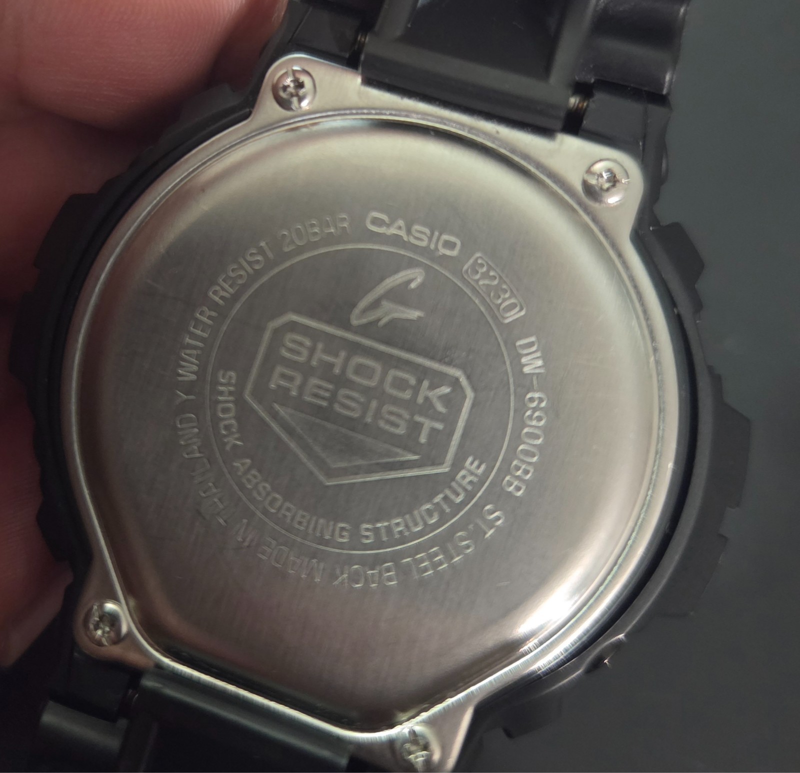 Casio G-SHOCK DW-6900BB-1 Limited Edition Blackout OEM