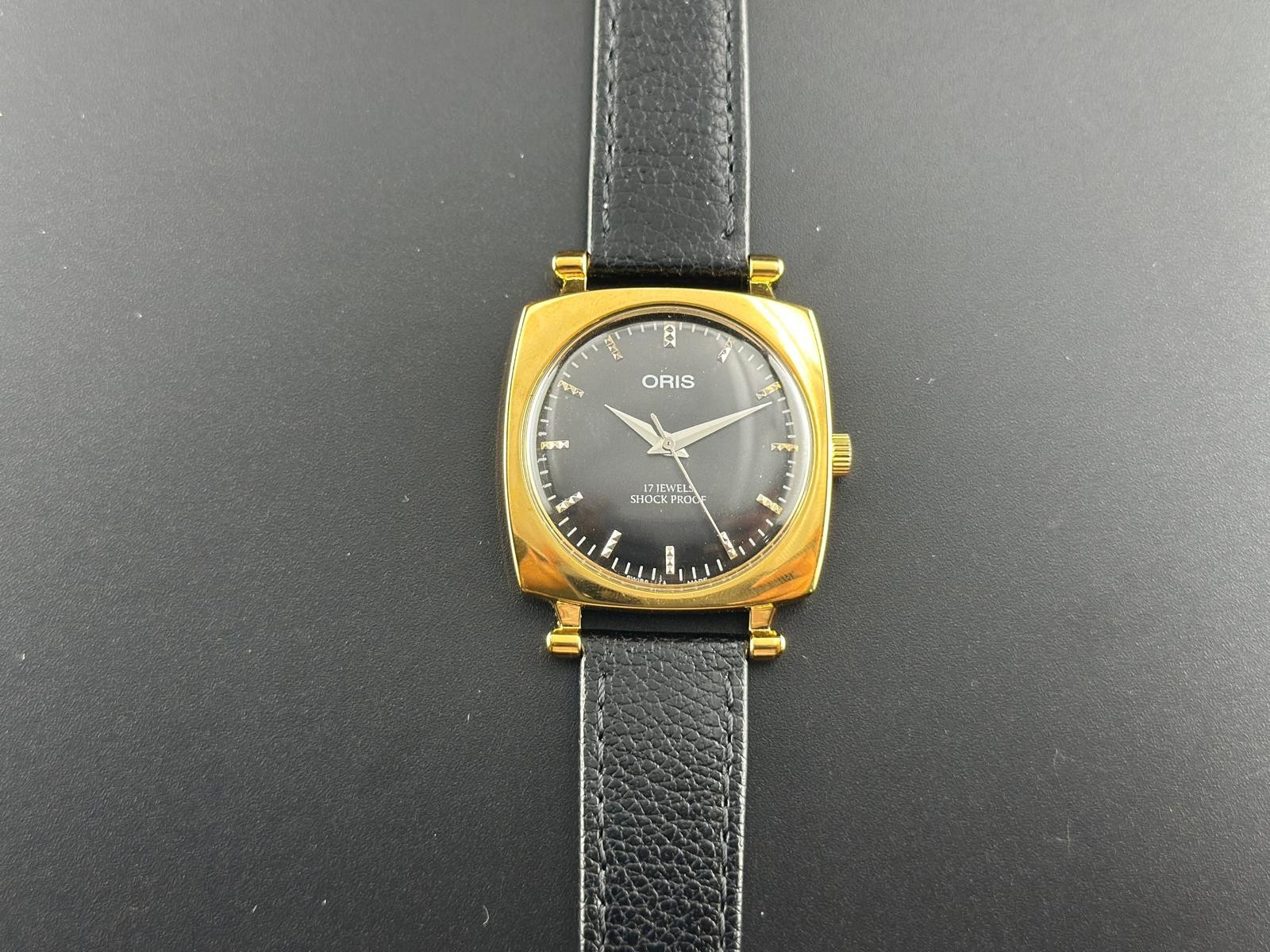 Vintage ORIS Swiss Hand-Wind Classic Mechanical Collectible Men’s Wrist Watch