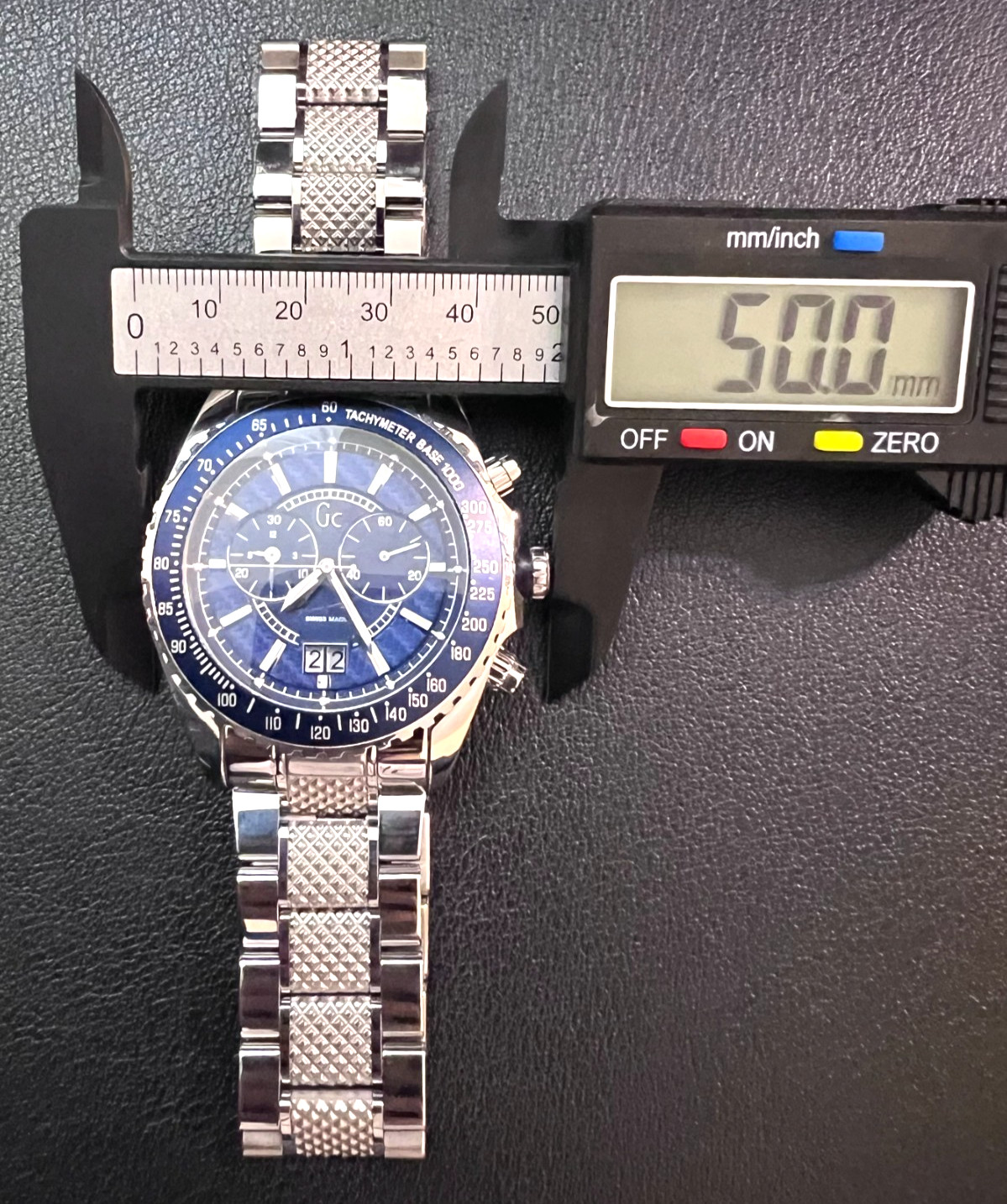 GC Guess Collection GC41007G Tachymeter Chronograph Men’s Watch | Swiss