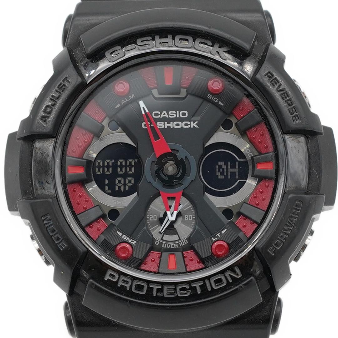 [Excellent Condition] CASIO G-SHOCK GA-200SH-1AJF Black/Red