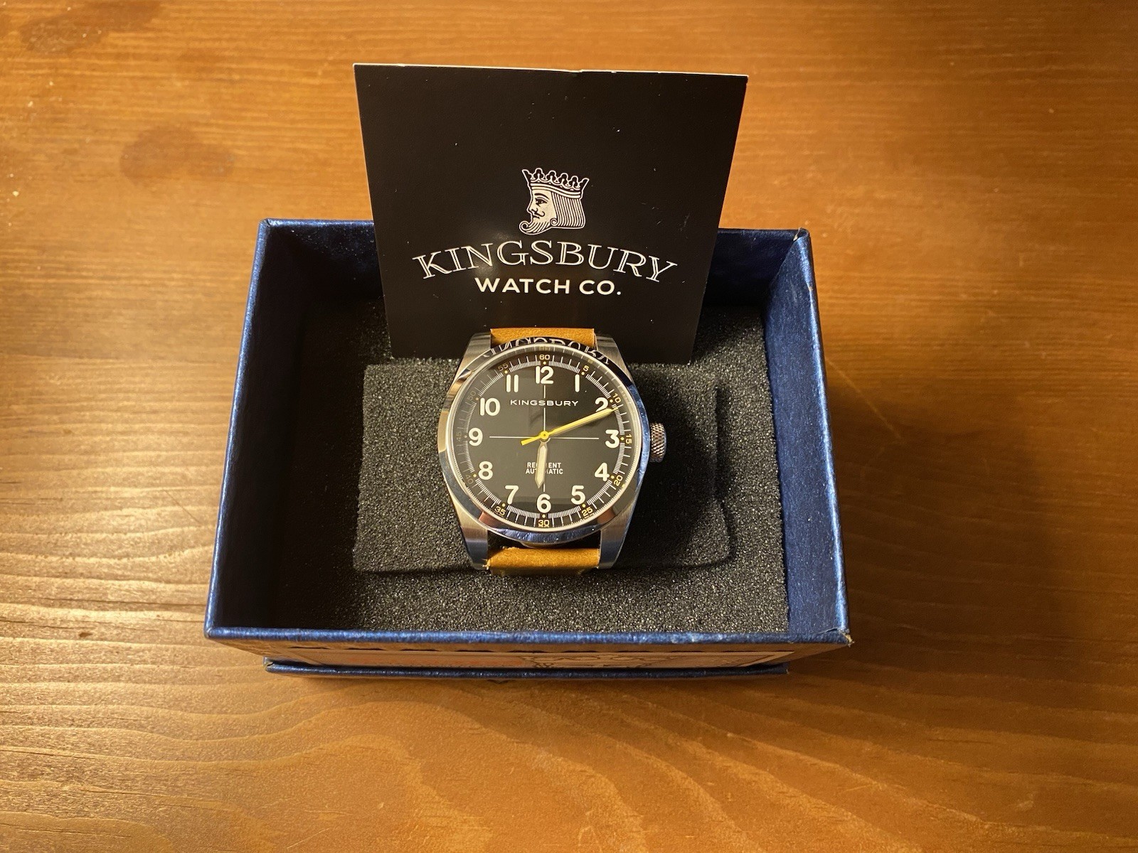 Kingsbury MS4 Regiment Automatic Watch NH38 Movt Sapphire 20ATM Screw Down Crown