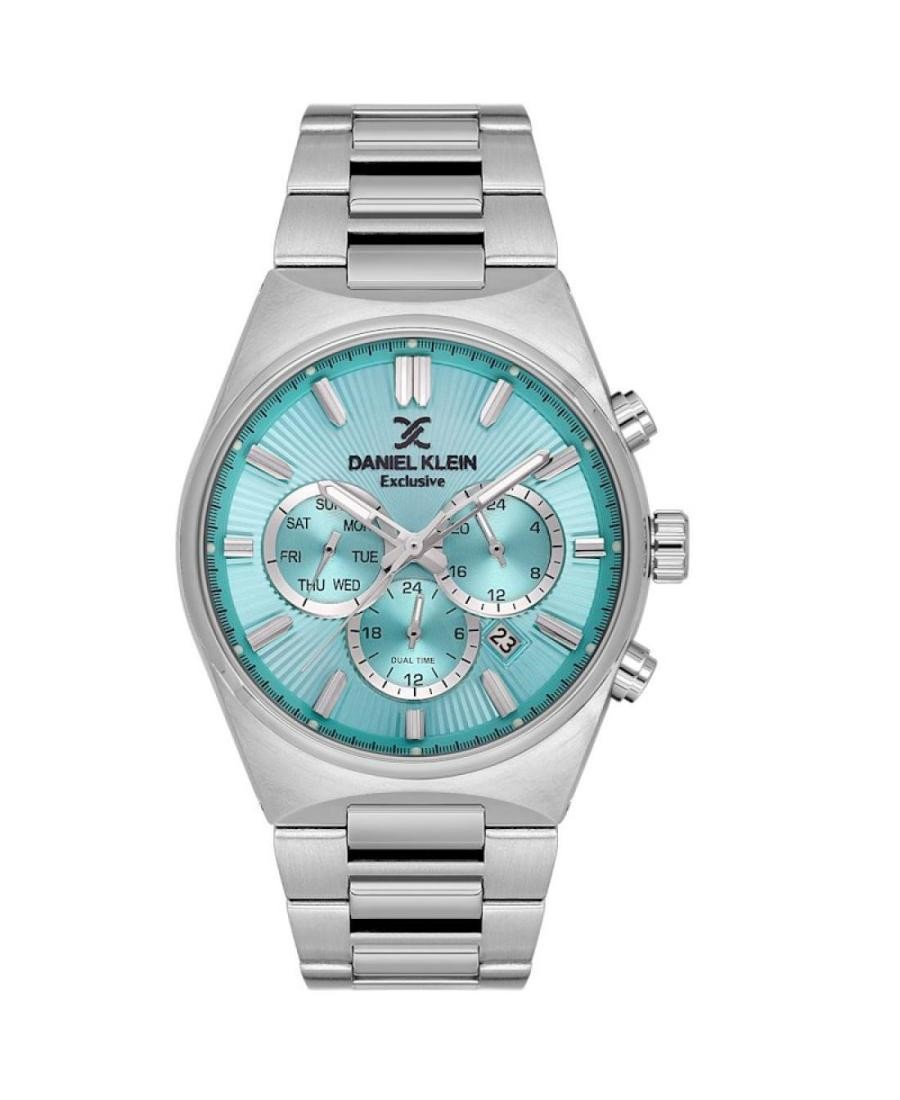 DANIEL KLEIN Men Analog Quartz Casual Watch Classic Dress Blue Dial Waterproof R