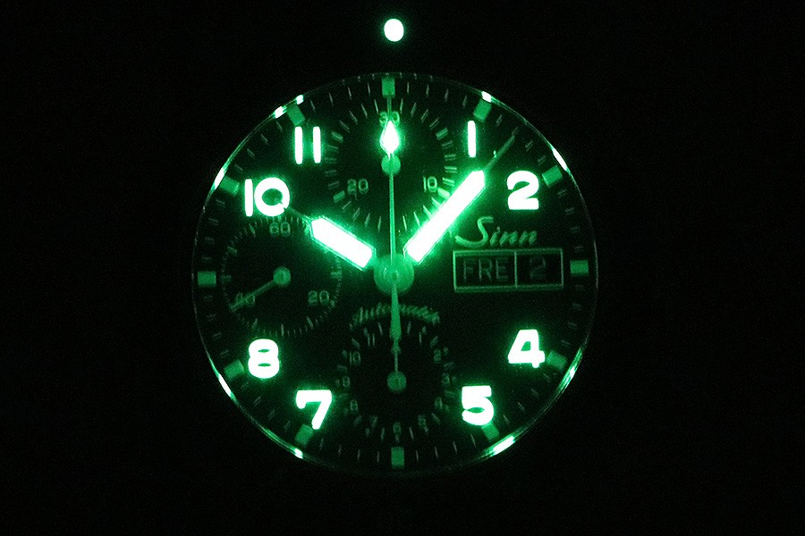 Sinn 103 Automatic Chronograph Watch 41mm Black Dial Men’s