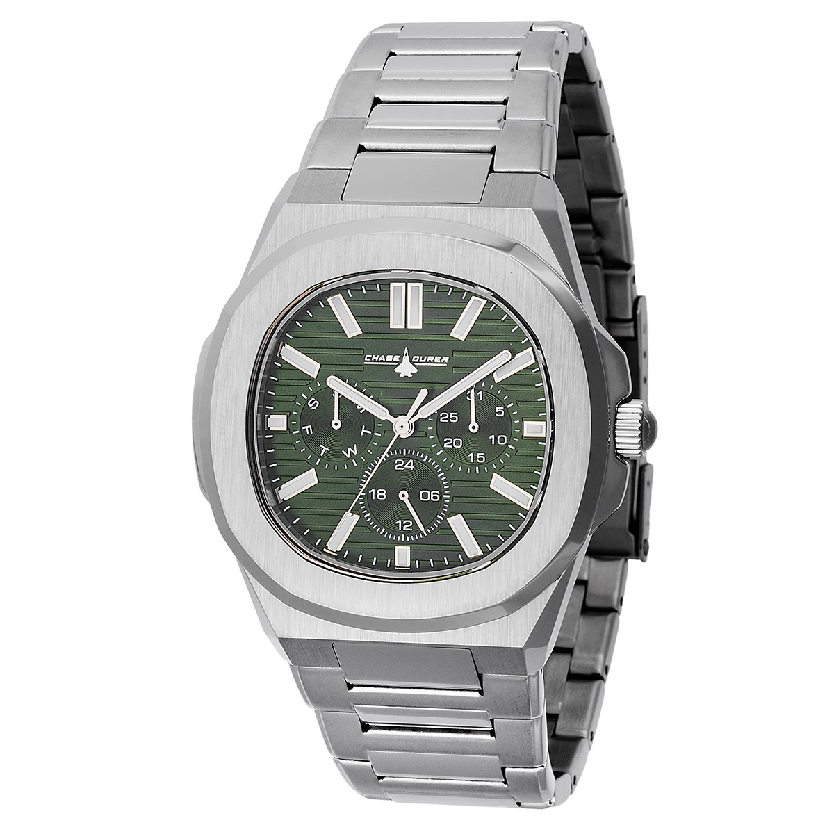 Chase Durer By Invicta Men’s 41mm Emerald Green Multifunction Watch CDW-0165