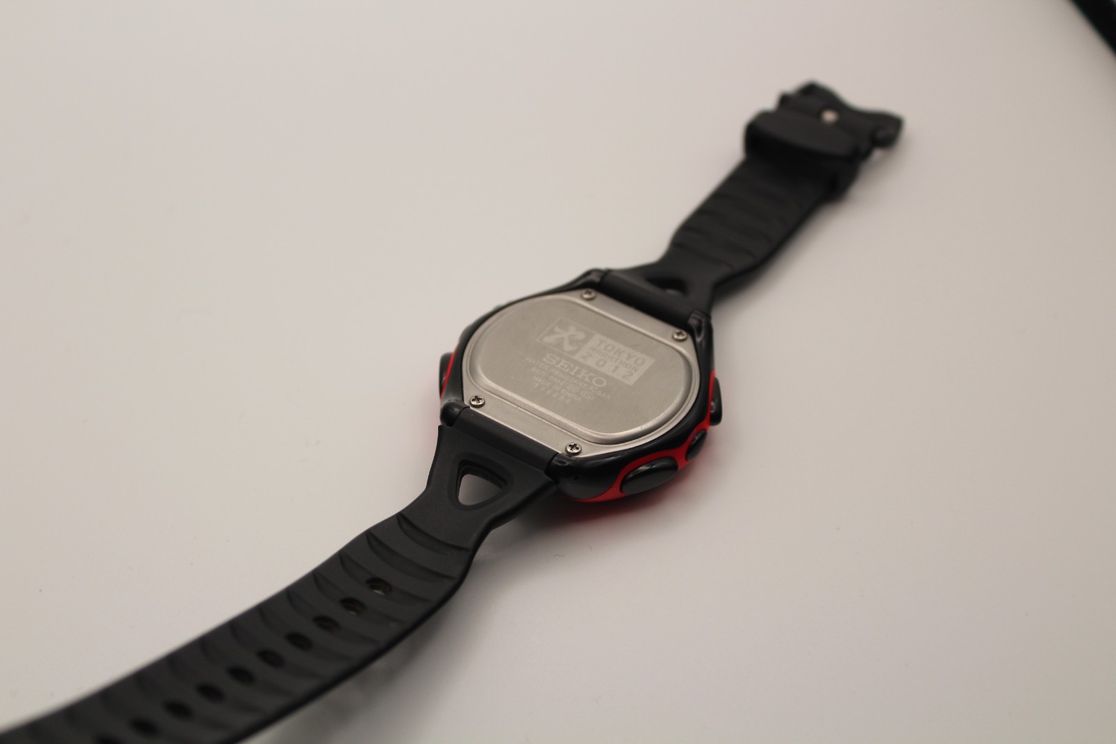 Seiko Tokyo Marathon 2012 Digital Running Watch 300 Lap Memory