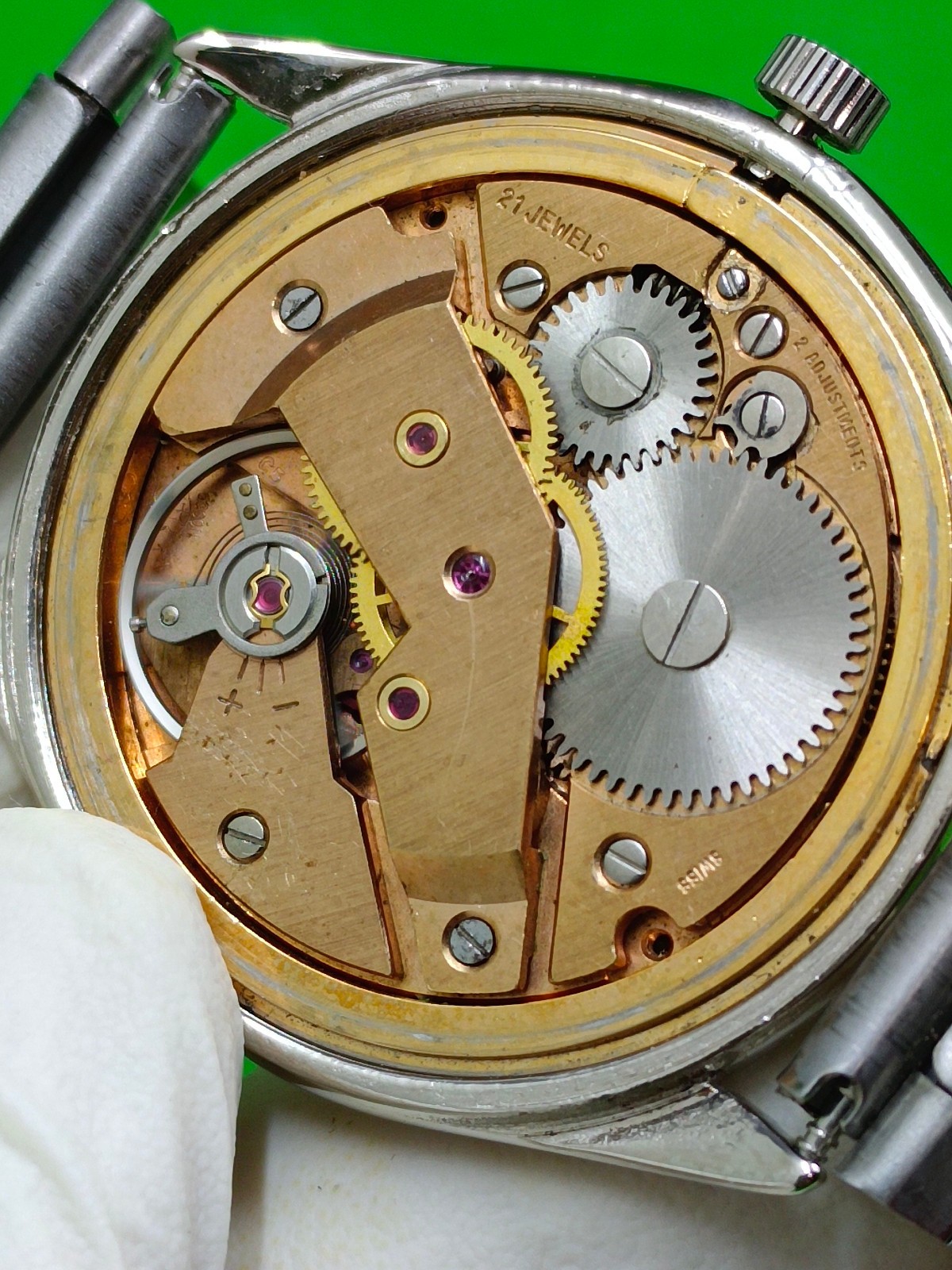 vintage Atlantic Worldmaster Original watch 21 Jewels Mechanical Manual