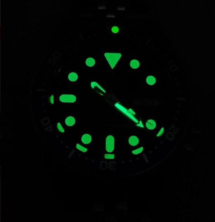 SEIKO Diver 7S26 0010 Automatic Watch Blue Dial 20cm 7.87in Stainless Band