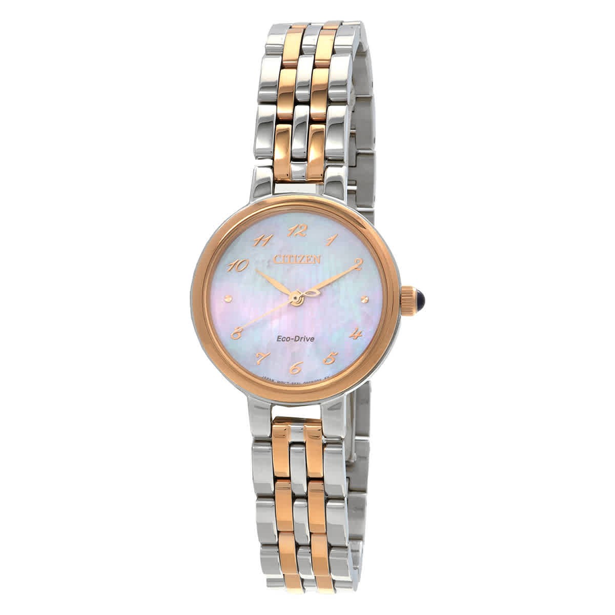 Citizen L White Classic Eco-Drive Dial Ladies Watch EM0996-84Y