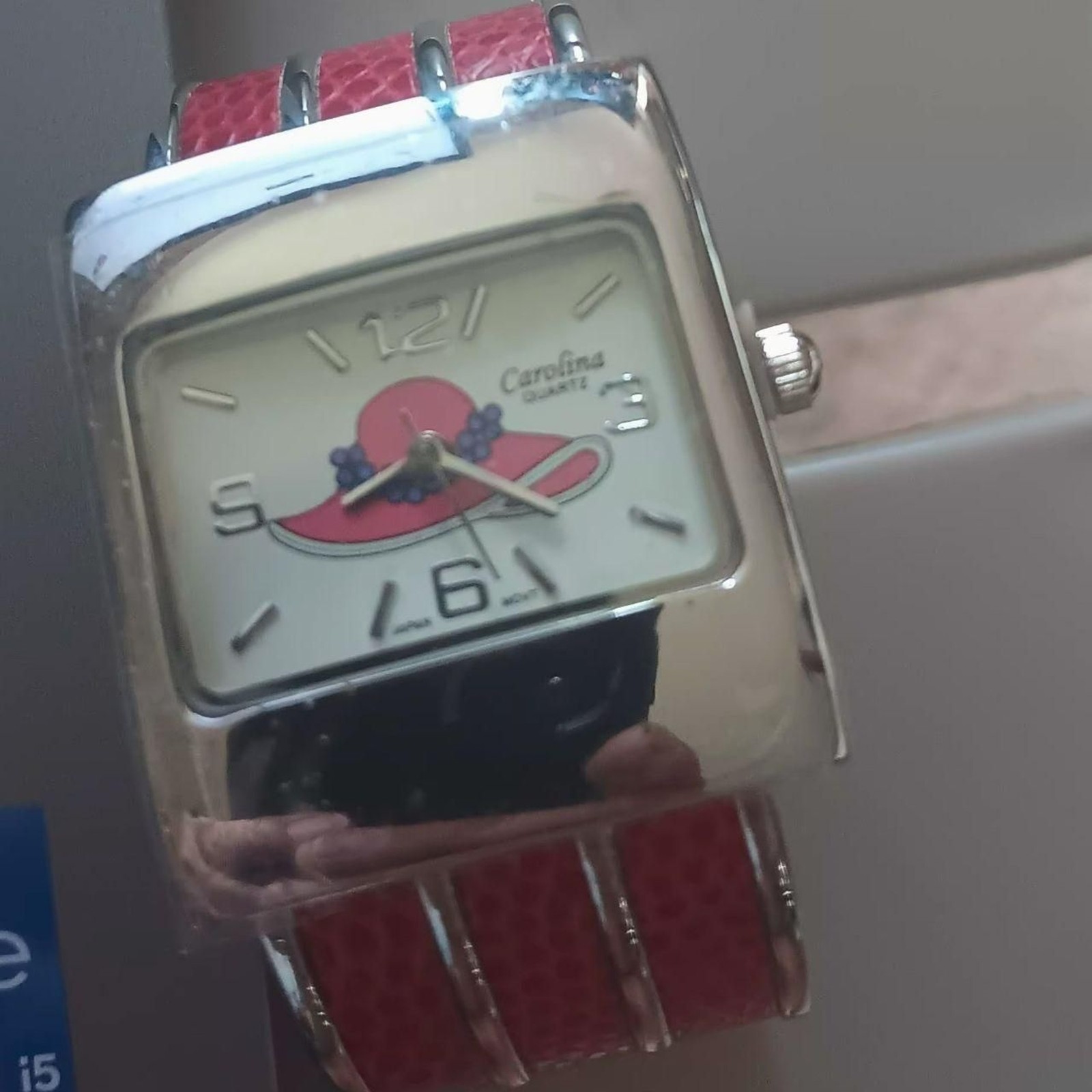 Carolina Women’s Red and Pink Watch
