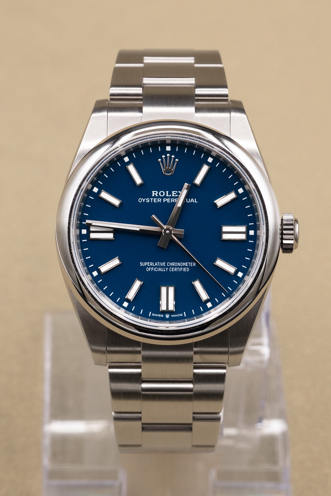 2026 Rolex Oyster Perpetual 41 Blue Dial Complete