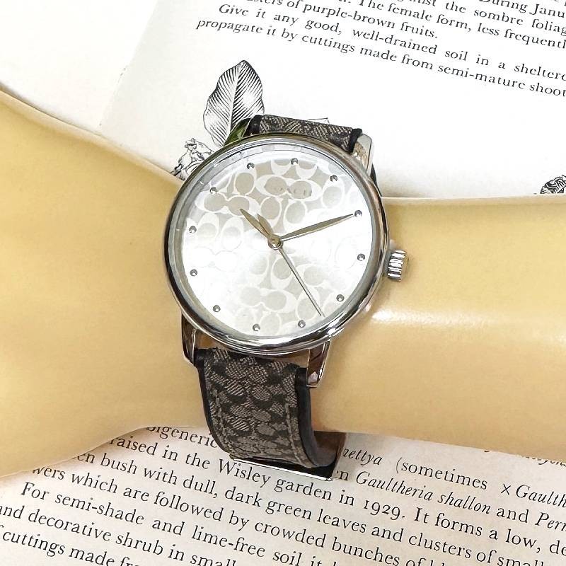 Coach Grand White Men’s Watch – 14503405 NEW