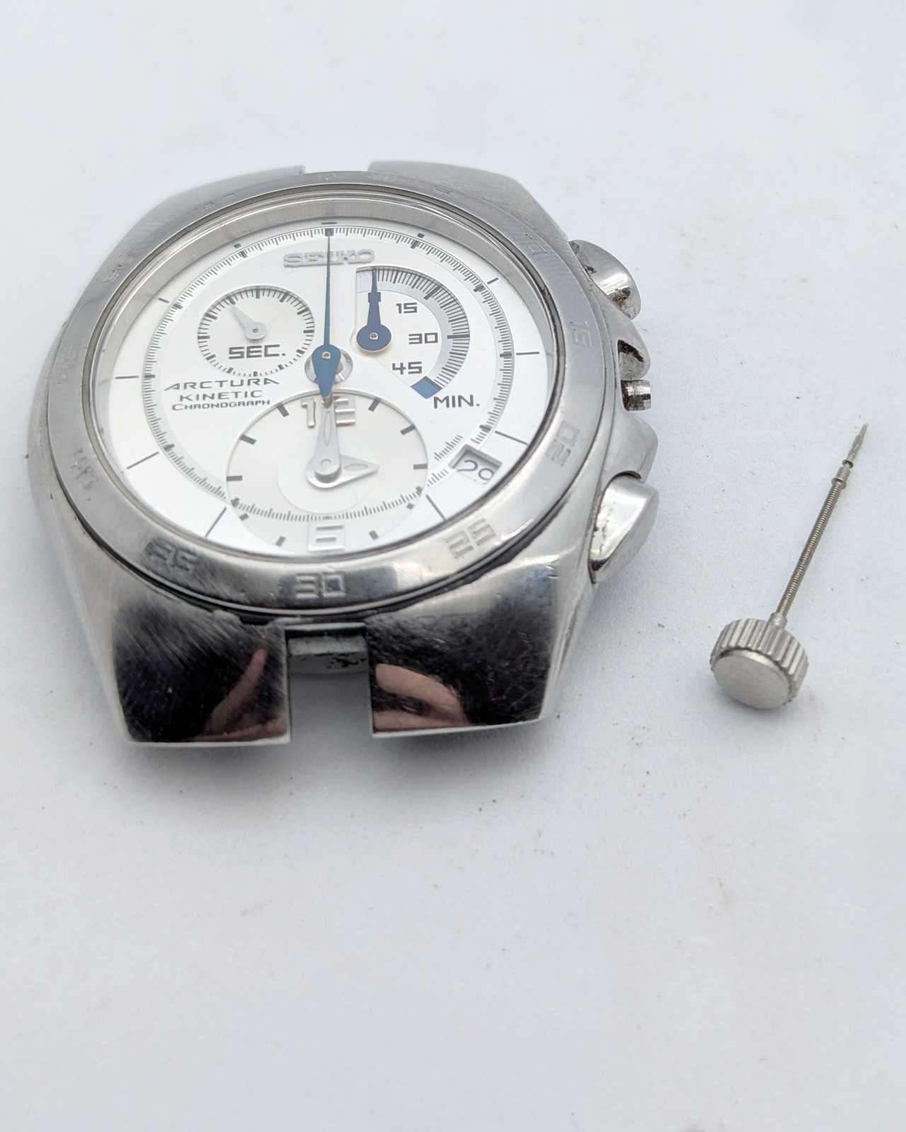 Seiko Arctura Kinetic Chronograph 7L22-0AA0 | Parts Repair Head Only