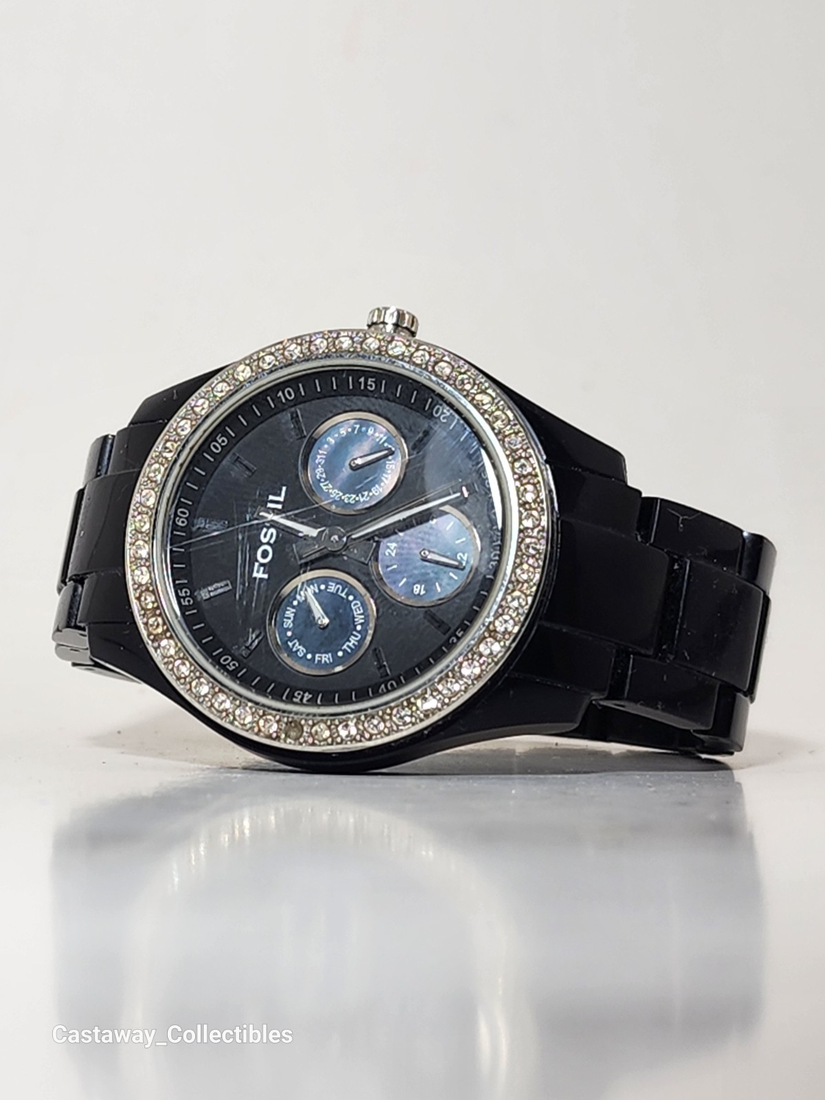 Fossil ES-2157 Stainless Steel Quartz Analog Watch Unisex