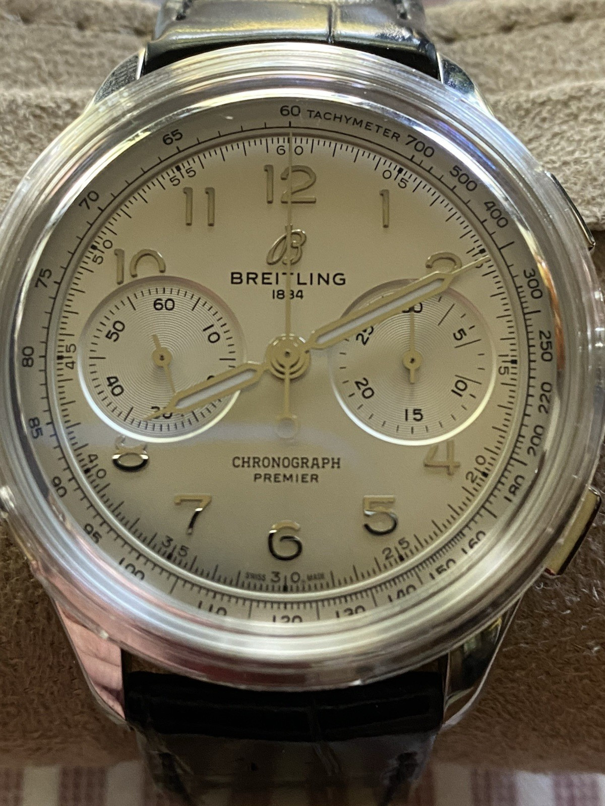 Breitling 1884 Chronograph Premier Automatic Wristwatch Swiss Made VGC