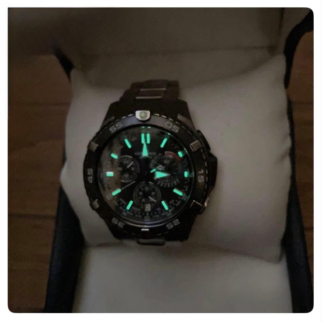 Casio Oceanus Cachalot OCW-P500TDJ-1A1JF Tough Solar Radio Titanium Full Set