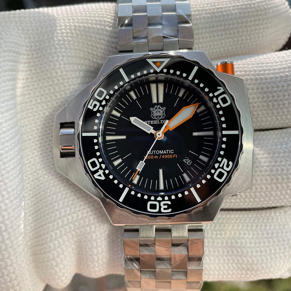 STEELDIVE SD1969 — 1200M NH35 Automatic Cushion-Case Dive Watch