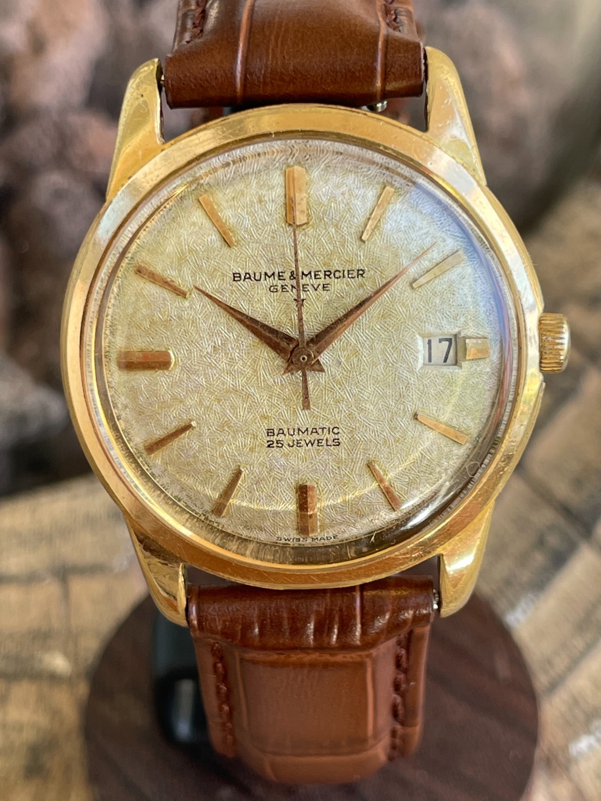 Vintage Baume & Mercier Geneve Baumatic Automatic Felsa 692 – Just Serviced!