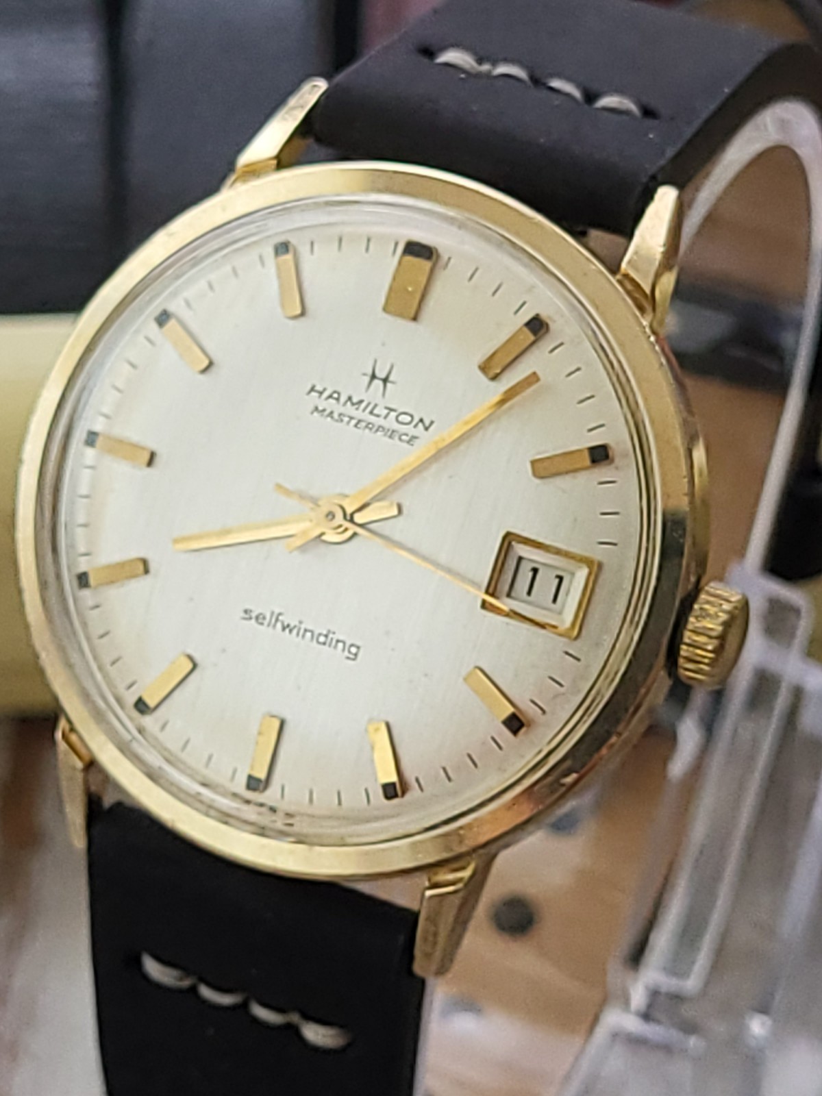 Hamilton Masterpiece automatic cal.840 G.F watch(just serviced).