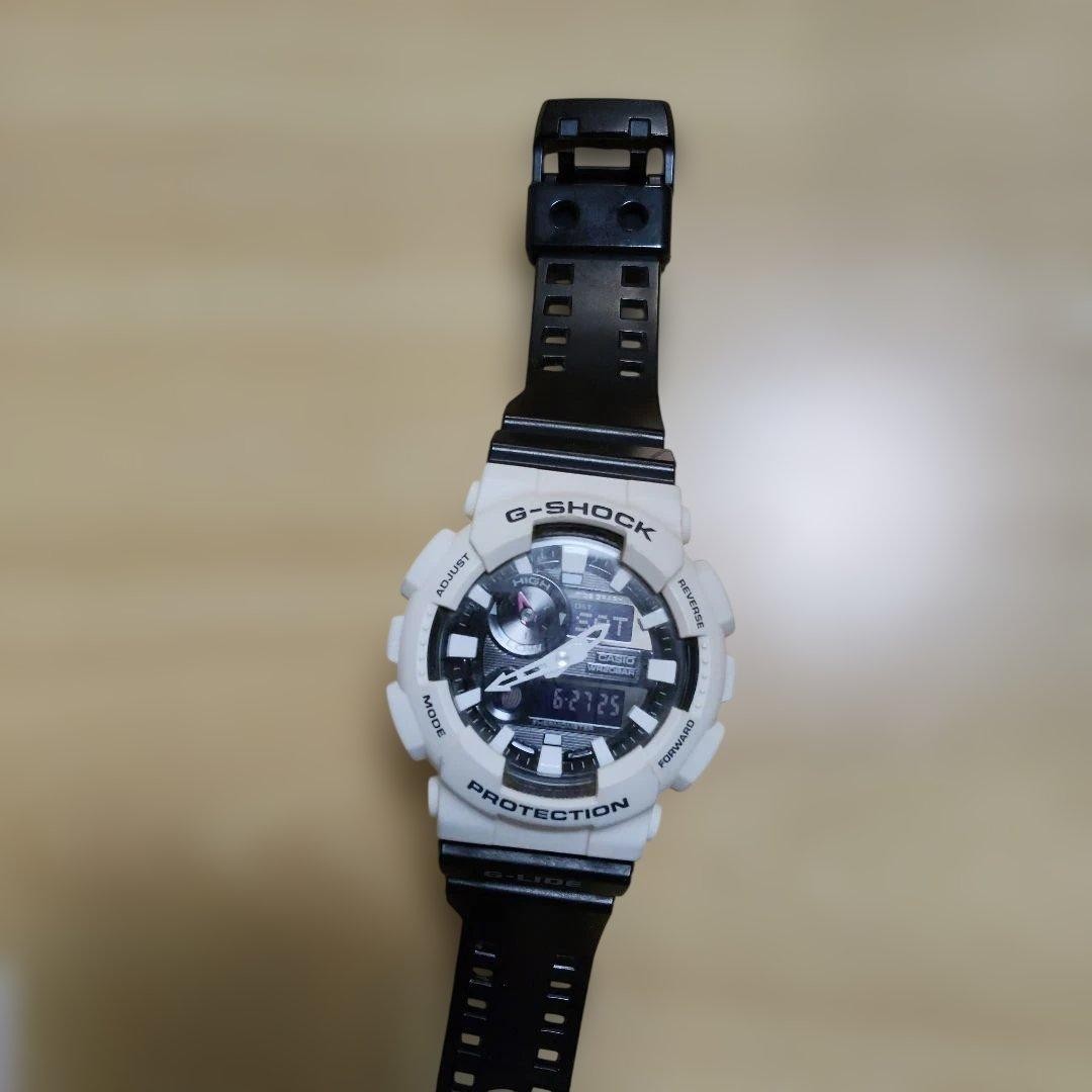 CASIO G-SHOCK G-LIDE GAX-100B White Watch From Japan