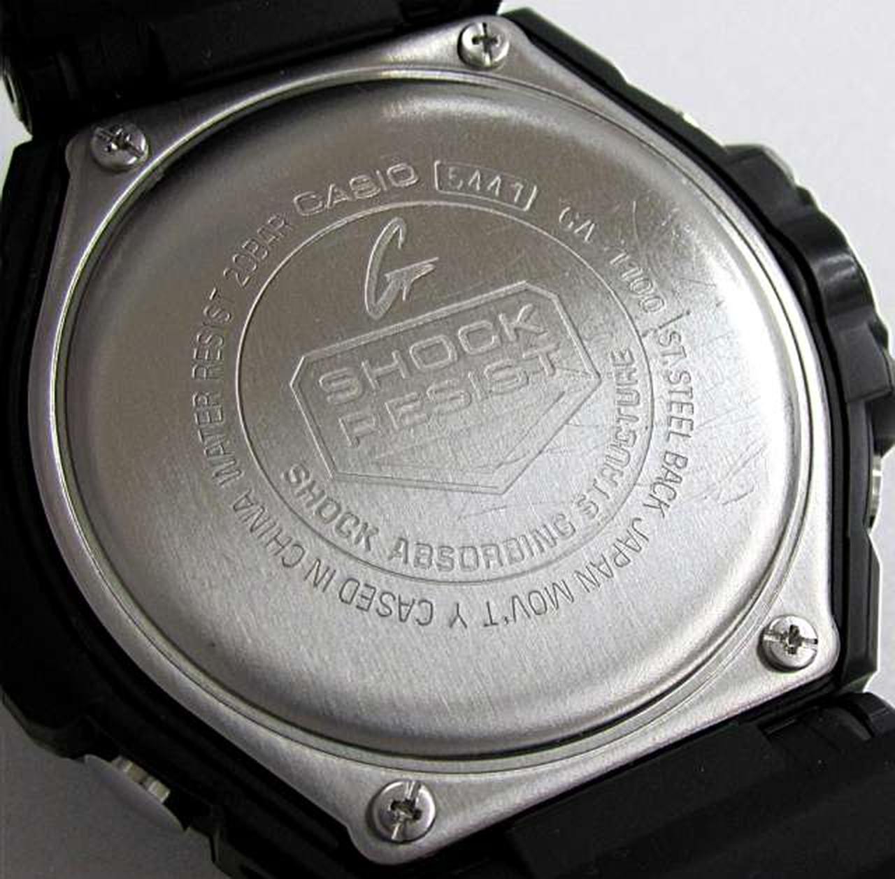 Casio G-Shock Gravitymaster Quartz Watch 20ATM Resin Steel Band 86g