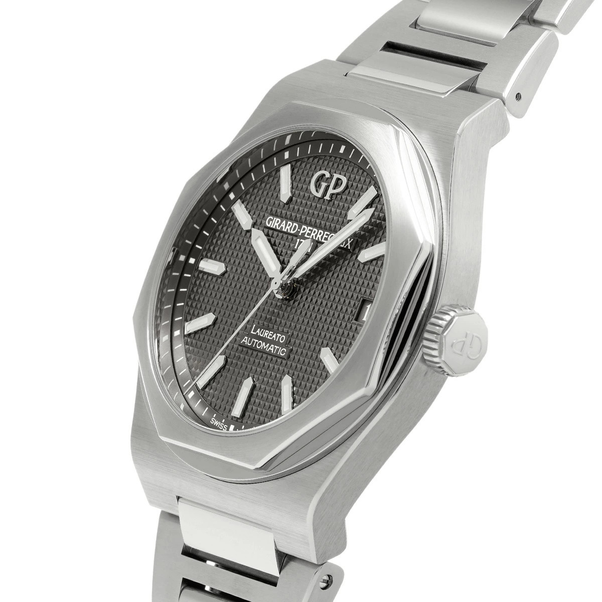 GIRARD-PERREGAUX Laureato 42Mm 81010-11-231-11A Blue Men’s Used Watch #51026