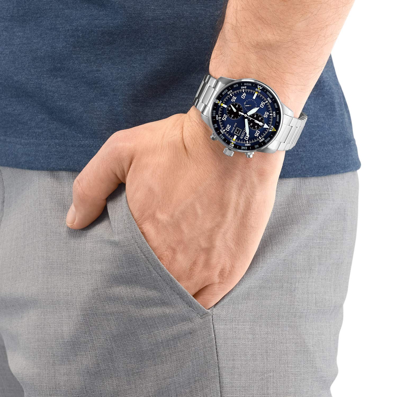 Watch ECO-DRIVE CHRONOGRAPH E Lairon Chronograph