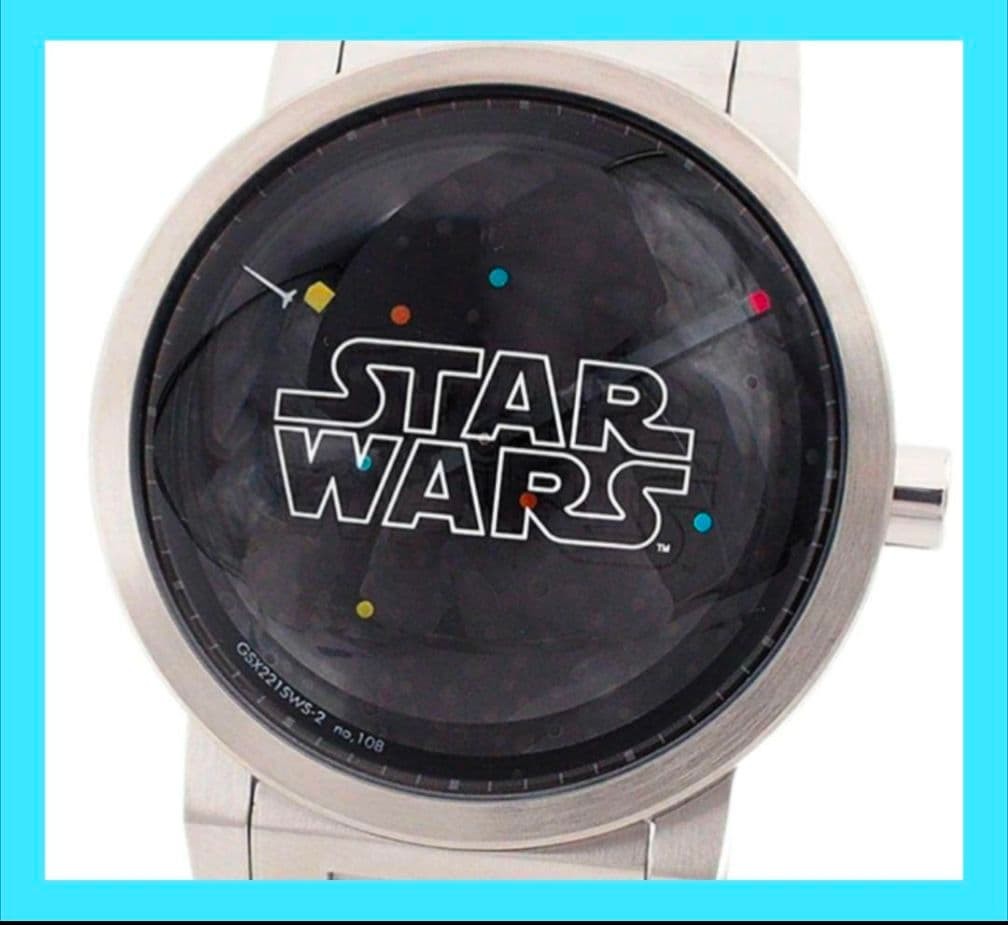 GSX Star Wars Working Automatic 22cm 8.66in Limited 300 40mm Black Dial Japan