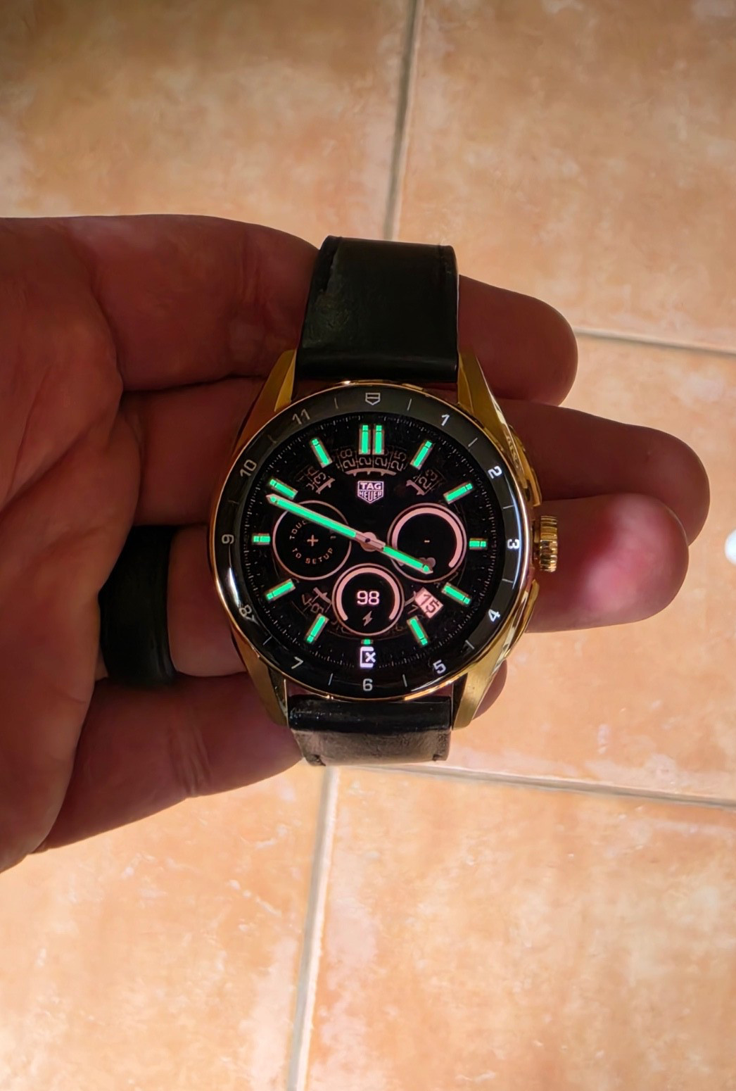 TAG Heuer SBR8011.BC6652 Connected Watch Golden Bright Edition Calibre 42mm E4