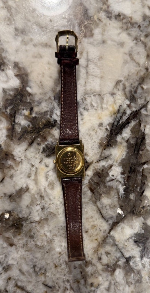 Raymond Weil Genève Women’s 2 Watch Lot Quartz Gold Plated Brown Leather