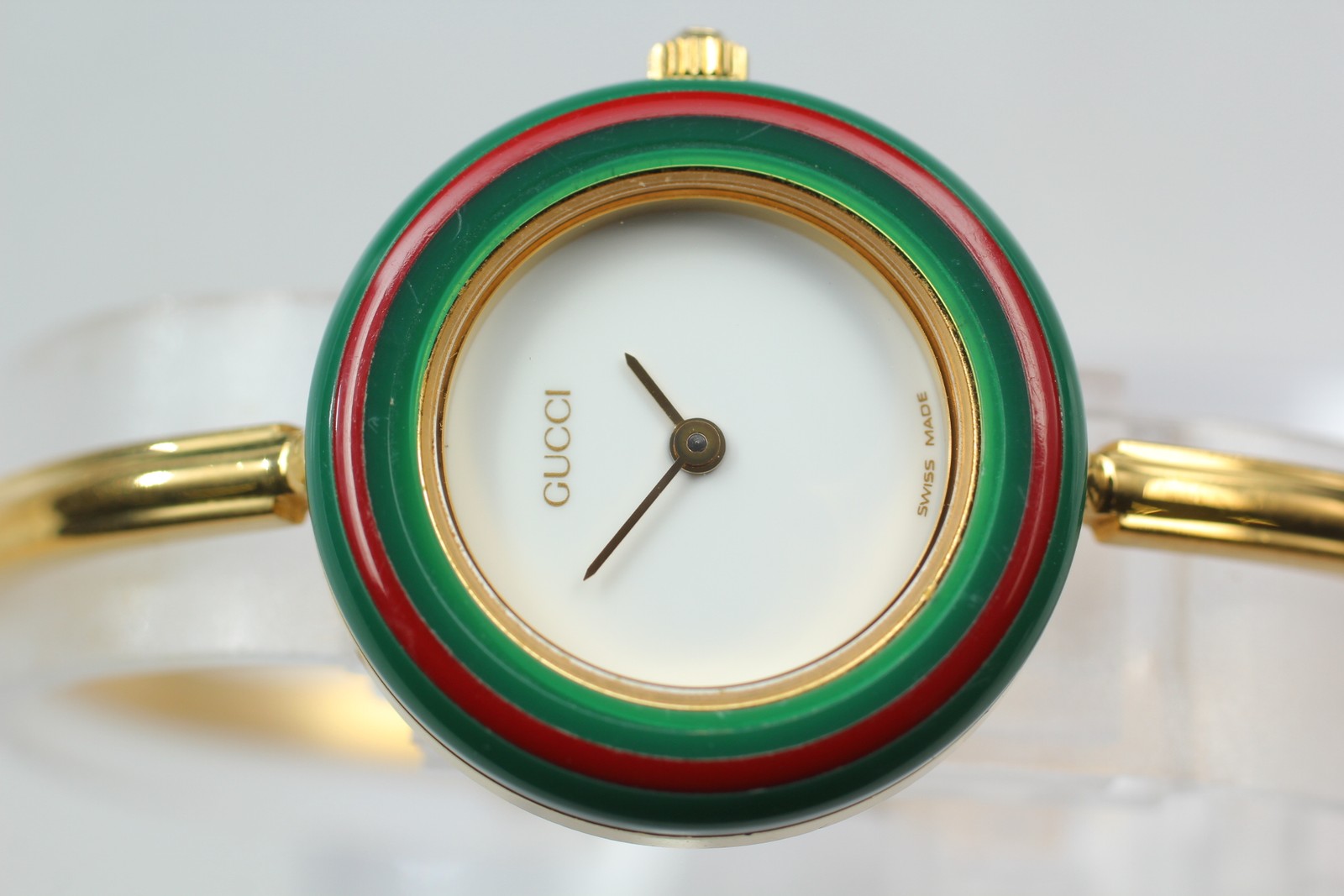 [Near MINT w/ BOX] Gucci Change Bezel 11/12.2 Quartz Women’s Watch Gold 12 Color